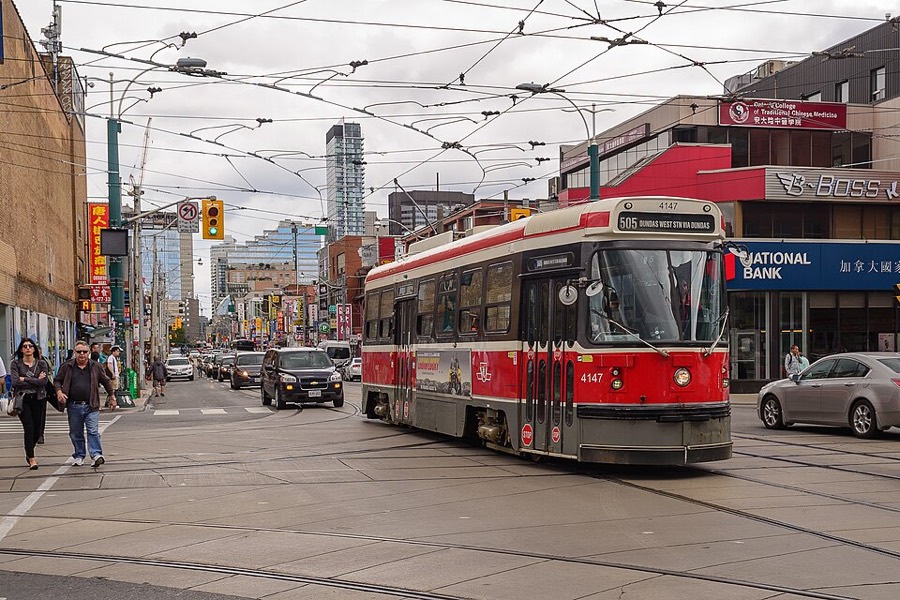 Spadina Avenue in Chinatown