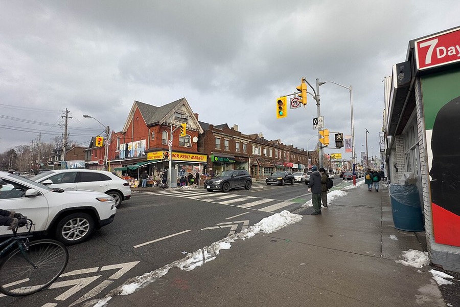 Koreatown shops on Bloor Street