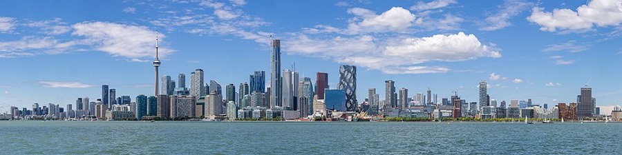 Toronto skyline from Ward's Island